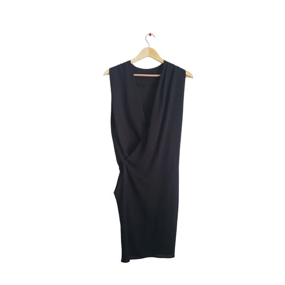 All Saints Deni Dress Black/Grey Size 8 - Picture 1 of 5